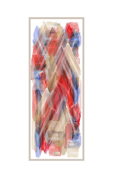 La Boutique Özel Seri Şal 1840 - 04 - 70x190 Çok Renkli