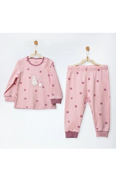 Andywawa Little Dreamers Kız Bebek Pijama Takımı Ac27140 Pembe
