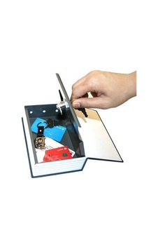 Kitap Görünümlü Gizli Kasa Lacivert Kitap Görünümlü Gizli Kasa Lacivert