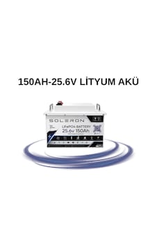 Soleron 150ah-25.6v Lityum Akü Soleron 150ah-25.6v Lityum Akü