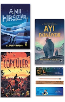 Genç Timaş Ayı Dönüyor - Anı Hırsızları - Çöpçüler Set 3 Kitap Genç Timaş Ayı Dönüyor - Anı Hırsızları - Çöpçüler Set 3 Kitap