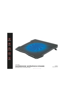 Asonic As A34 140Mm Fanlı Notebook Soğutucu Stand