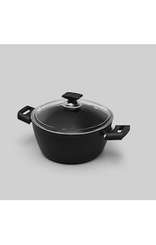 Hisar Optima Ares Titanyum Derin Tencere 24 Cm Siyah Hisar Optima Ares Titanyum Derin Tencere 24 Cm Siyah