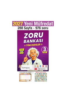 3. Sınıf 2027 Tüm Dersler Zoru Soru Bankası Türkçe Matematik Fen Hayat Bilgisi İngilizce Maarif 3. Sınıf 2027 Tüm Dersler Zoru Soru Bankası Türkçe Matematik Fen Hayat Bilgisi İngilizce Maarif