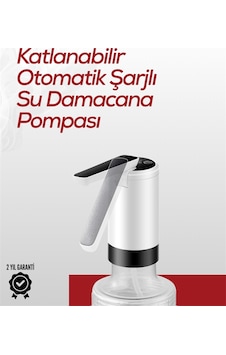 Shnstore Akıllı Şarjlı Damacana Pompası Tek Tuşla Su Dolum Shntknd0720 Çok Renkli Shnstore Akıllı Şarjlı Damacana Pompası Tek Tuşla Su Dolum Shntknd0720 Çok Renkli