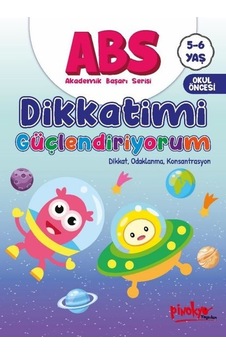 ABS Dikkatimi Güçlendiriyorum - Dikkat Odaklanma Konsantrasyon 5 - 6 Yaş - Buçe Dayı - Pinokyo ABS Dikkatimi Güçlendiriyorum - Dikkat Odaklanma Konsantrasyon 5 - 6 Yaş - Buçe Dayı - Pinokyo