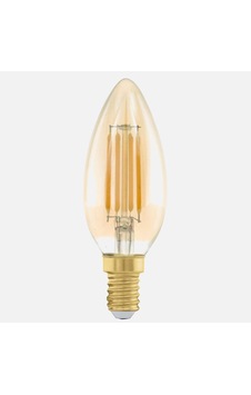 Led Mum Ampul E-14 C37 4w Amber 2200k 3'li Avantaj Paketi Mıchu