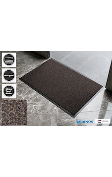 Nubia Ticari İşyeri Paspası Okul Paspası Nem Toz Alıcı Ve Çamur Sıyırıcılı Fırçalı Halı Paspas Polyamide İp Pvc Kaymaz Taban Kahverengi Nubia Ticari İşyeri Paspası Okul Paspası Nem Toz Alıcı Ve Çamur Sıyırıcılı Fırçalı Halı Paspas Polyamide İp Pvc Kaymaz Taban Kahverengi