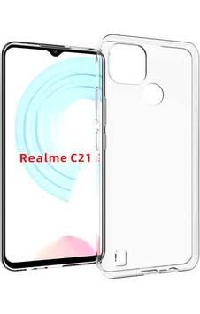Realme C21 Kılıf Zore Süper Silikon Kapak Renksiz Realme C21 Kılıf Zore Süper Silikon Kapak Renksiz