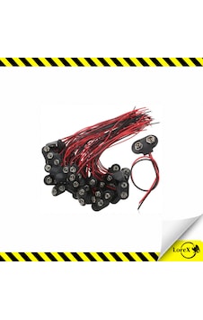 Lorex Pil Yuvası 9v, 50'li Lorex Pil Yuvası 9v, 50'li