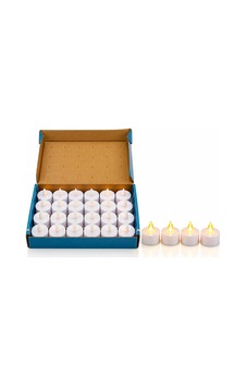 24 Adet Pilli Yuvarlak - Beyaz Renkli Led Mum Çap : 3.7cm Yükseklik : 3.5cm İ10-024 5468 24 Adet Pilli Yuvarlak - Beyaz Renkli Led Mum Çap : 3.7cm Yükseklik : 3.5cm İ10-024 5468