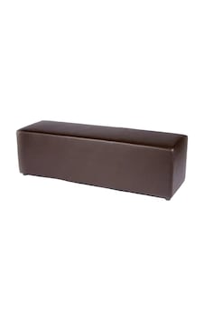 Nafka Kahverengi Bench Puf Kahverengi