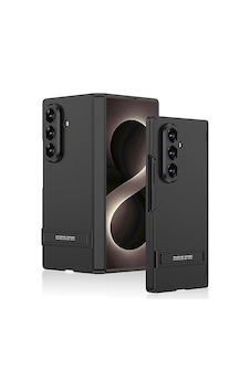 Samsung Galaxy Uyumlu Z Fold 8 Ultra Kılıf Zore Kıpta Standlı Kapak Siyah Samsung Galaxy Uyumlu Z Fold 8 Ultra Kılıf Zore Kıpta Standlı Kapak Siyah
