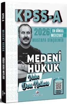 Dizgi Kitap 2026 Kpss A Grubu Medeni Hukuk Video Ders Notları - Mustafa Dinçdemir Dizgi Kitap Dizgi Kitap 2026 Kpss A Grubu Medeni Hukuk Video Ders Notları - Mustafa Dinçdemir Dizgi Kitap