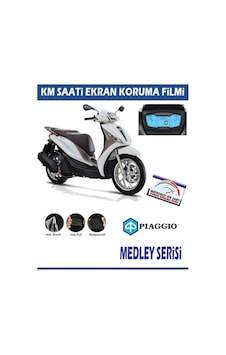 Piaggio Medley Serisi Motosiklet Ekran Km Koruyucu Piaggio Medley Serisi Motosiklet Ekran Km Koruyucu
