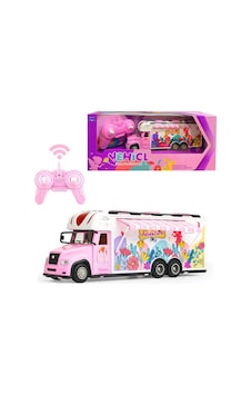 Kumandalı Pembe Karavan Fc017 Eğlenceli Araç Açılır Kapı 2.4ghz Sesli Işıklı 6+ Pembe Kumandalı Pembe Karavan Fc017 Eğlenceli Araç Açılır Kapı 2.4ghz Sesli Işıklı 6+ Pembe