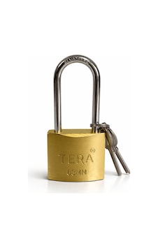 Tera Asma Kilit Gold Uzun 63 Mm - Mekanik Kilitleme Tera Asma Kilit Gold Uzun 63 Mm - Mekanik Kilitleme
