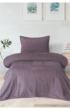 Merinos Modern Line Twist 2 Parça Tek Kişilik Battaniye Seti - Mo Mor Merinos Modern Line Twist 2 Parça Tek Kişilik Battaniye Seti - Mo Mor