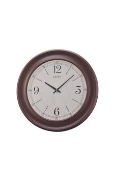 Seiko Qxa773b Ahşap Renkli Plastik Duvar Saati Çok Renkli