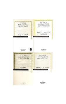 Dostoyevski En Çok Okunan Klasikler 4 Kitap Set Yeraltından Notlar-suç Ve Ceza-beyaz Geceler-öteki Dostoyevski En Çok Okunan Klasikler 4 Kitap Set Yeraltından Notlar-suç Ve Ceza-beyaz Geceler-öteki