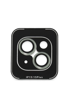 Joko Apple, Uyumlu iPhone 15 Pvd Metal Kamera Lens - Açık Yeşil Joko Apple, Uyumlu iPhone 15 Pvd Metal Kamera Lens - Açık Yeşil