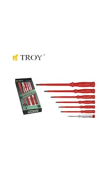 Troy 22300 İzoleli Tornavida Seti 7 Parça Troy 22300 İzoleli Tornavida Seti 7 Parça