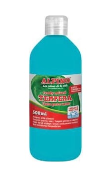 Dm-000020 Tempera 500ml Suluboya Turkuaz Karışık Çok Renkli