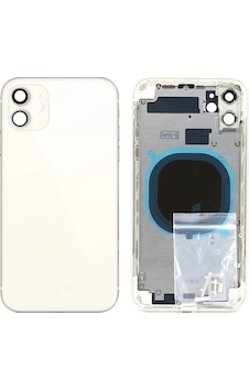 Apple Uyumlu iPhone 11 Boş Kasa + Kapak Beyaz Apple Uyumlu iPhone 11 Boş Kasa + Kapak Beyaz