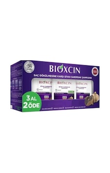 Bioxcin Saç Dökülmesine Karşı Siyah Sarımsaklı Şampuan 3 x 300 ML Bioxcin Saç Dökülmesine Karşı Siyah Sarımsaklı Şampuan 3 x 300 ML