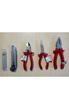 160 mm Pense Yan Keski KargaBurun Metal Maket Bıçağı ve Yedeği