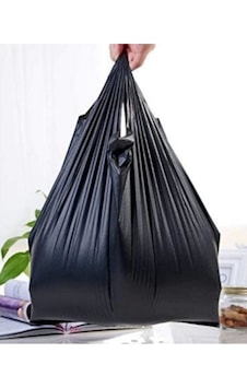 Siyah Atlet Poşet 1kg Büyük