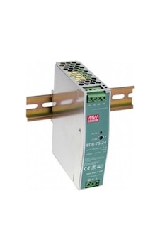 Edr-75-24 Meanwell Ray Tipi Güç Kaynağı Edr-75-24 Meanwell Ray Tipi Güç Kaynağı