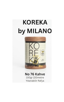 Koreka By - 76 Kahve Tek Yumak 100gr 220metre Yıkanabilir Rafya Koreka By - 76 Kahve Tek Yumak 100gr 220metre Yıkanabilir Rafya