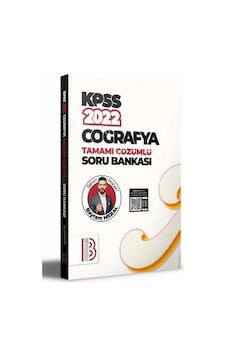 Kpss Coğrafya Soru Bankası 2022 - Benim Hocam Yayınları