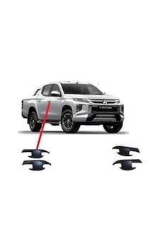 Mitsubishi L200 2019 Sonrası Dış Kapı Kolu İç Kaplama Abs Siyah