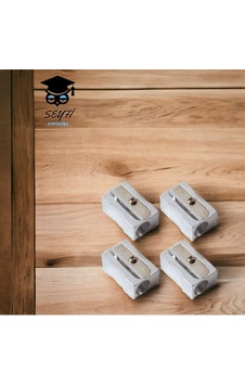 4 Adet Metal Kalemtıraş 4 Adet Metal Kalemtıraş