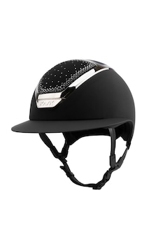 Kask Star Lady Diamond In -out Sılver 55 Siyah