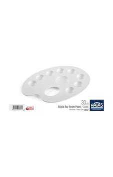 Hatas 30 Cm Büyük Boy Resim Paleti / Godeli Hatas 30 Cm Büyük Boy Resim Paleti / Godeli