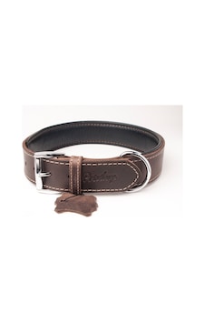 Privilege Hakiki Yağlı Deri Köpek Boyun Tasması L Koyu Kahverengi 3 x 47-56 CM Koyu Kahverengi Privilege Hakiki Yağlı Deri Köpek Boyun Tasması L Koyu Kahverengi 3 x 47-56 CM Koyu Kahverengi