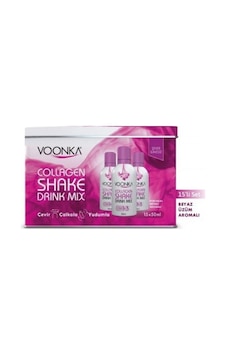 Voonka Collagen Shake Drink Mix Beyaz Üzüm 15x50ml