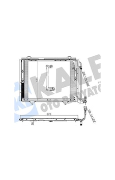 Klıma - 612 - Radyatoru Mercedes C-class - Dpmıx-hb - W202 S202 Klıma - 612 - Radyatoru Mercedes C-class - Dpmıx-hb - W202 S202