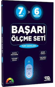 7. Sınıf Tüm Dersler Başarı Ölçme Seti 6 Deneme Sınavı 7. Sınıf Tüm Dersler Başarı Ölçme Seti 6 Deneme Sınavı