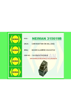 Cam - 482 - Anahtarı Ön Sol Sağ Boxer Iı-jumper Iı - Kmrsfres - Ducato Iı Cam - 482 - Anahtarı Ön Sol Sağ Boxer Iı-jumper Iı - Kmrsfres - Ducato Iı