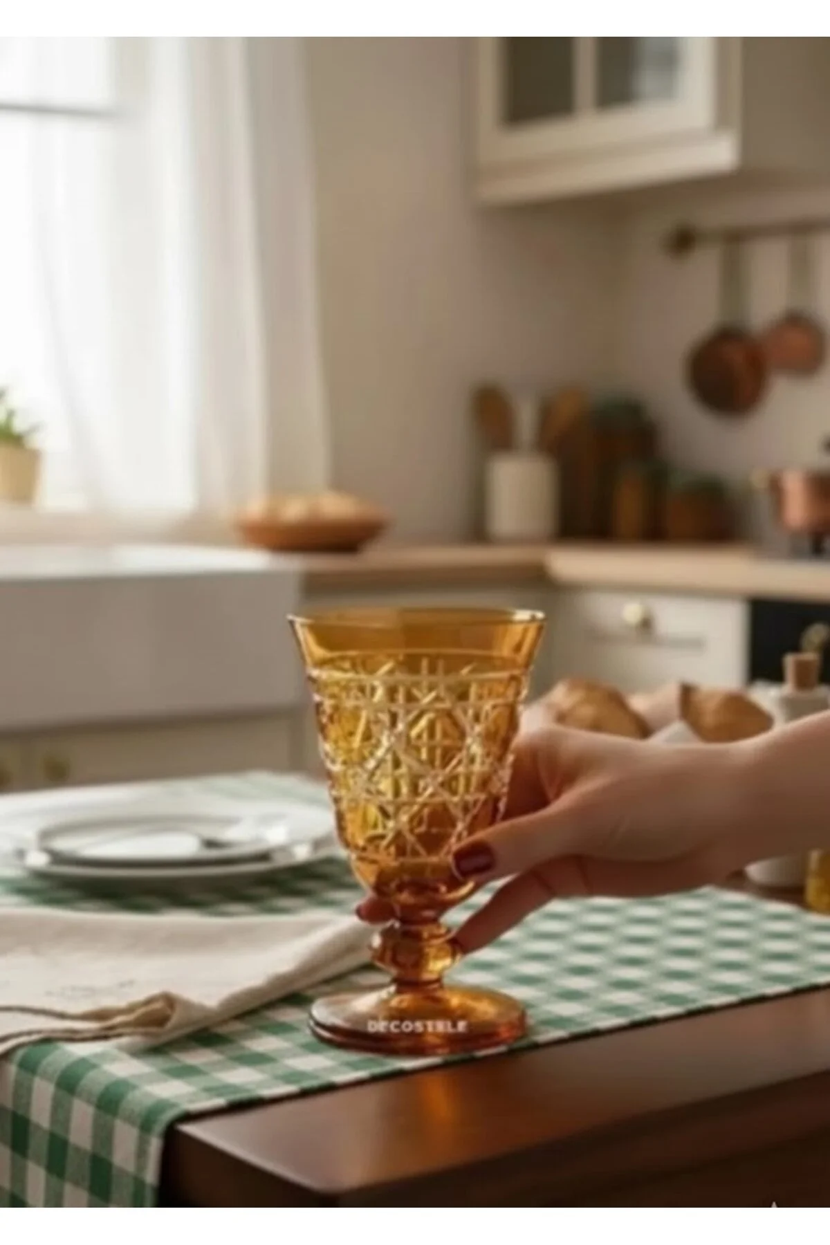 Gloria El Kesmesi Kadeh Bardak 200ml Turuncu Gloria El Kesmesi Kadeh Bardak 200ml Turuncu