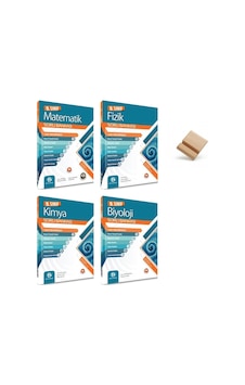 9. Sınıf Matematik Fizik Kimya Ve Biyoloji 4lü Set Bilgi Sarmal Soru Bankası + Telefon Standı 9. Sınıf Matematik Fizik Kimya Ve Biyoloji 4lü Set Bilgi Sarmal Soru Bankası + Telefon Standı