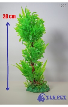 Tls Yapay Akvaryum Bitkisi Dekoru 1222 28 Cm Tls Yapay Akvaryum Bitkisi Dekoru 1222 28 Cm