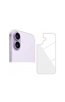 Apple Uyumlu   iPhone 17 Mat Arka Esnek Nano Koruyucu