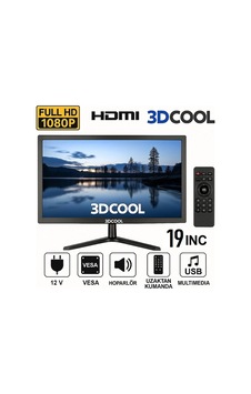 Mellifera 12v Led 1080p Full Hd Monitör Tv Kumandalı Hdmı,vga,aux,usb Mellifera 12v Led 1080p Full Hd Monitör Tv Kumandalı Hdmı,vga,aux,usb