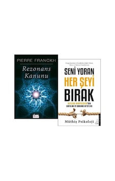 Rezonans Kanunu + Seni Yoran Her Şeyi Bırak / 2 Kitap Set Rezonans Kanunu + Seni Yoran Her Şeyi Bırak / 2 Kitap Set