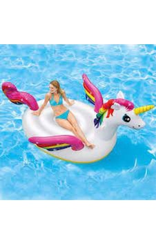 Intex Mega Unicorn Island Tek Boynuzlu At 287cm 57281 Intex Mega Unicorn Island Tek Boynuzlu At 287cm 57281